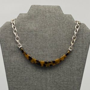 Ralph Lauren faux tortoise shell necklace